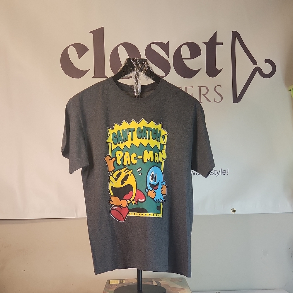LG Dark Gray Pac-Man T-Shirt